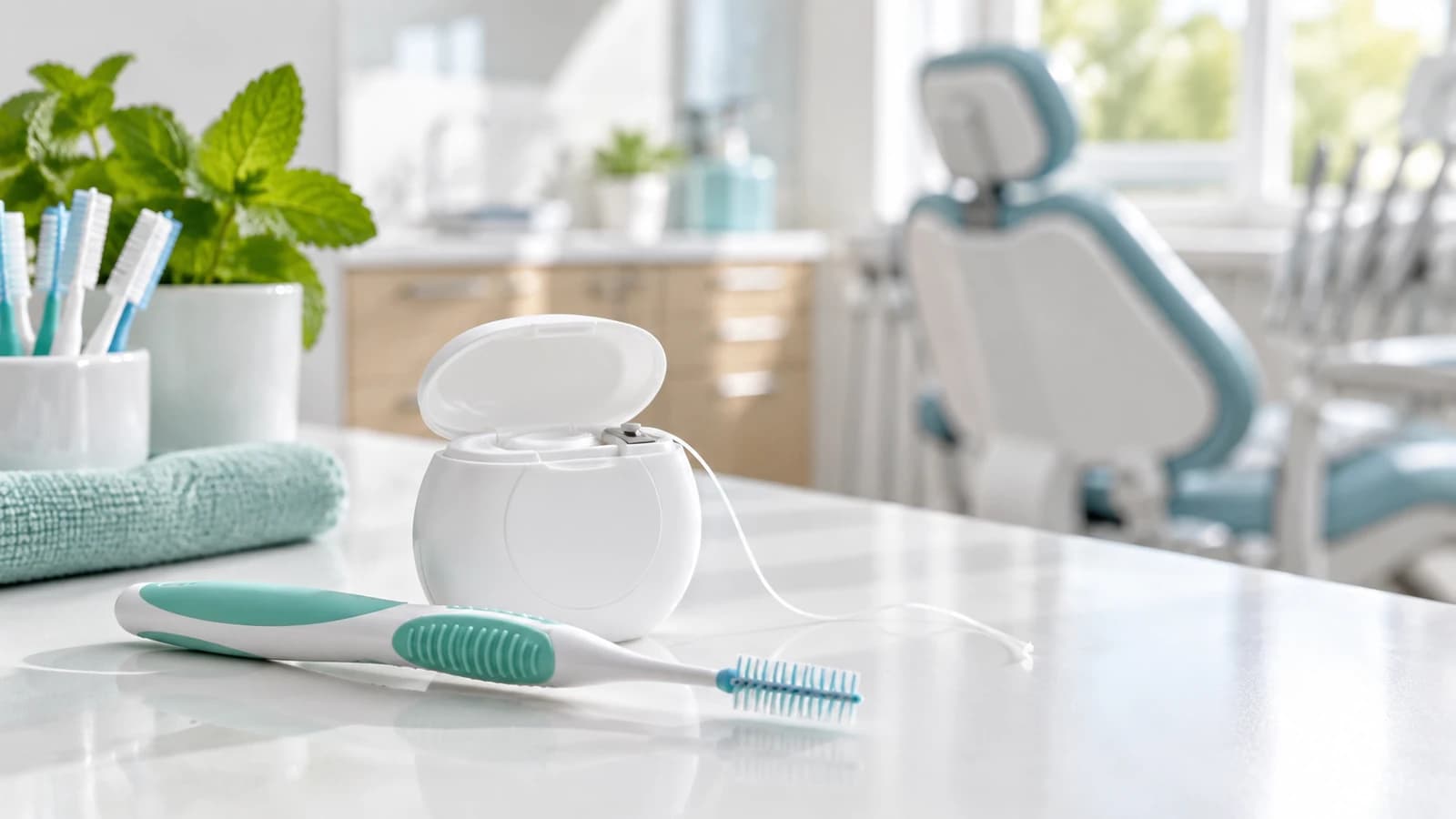 Instruktaż higieny przestrzeni międzyzębowych u periodontologa