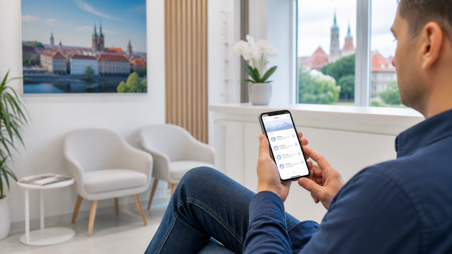 Pacjent porównujący wizytę u dentysty we Wrocławiu prywatnie i na NFZ